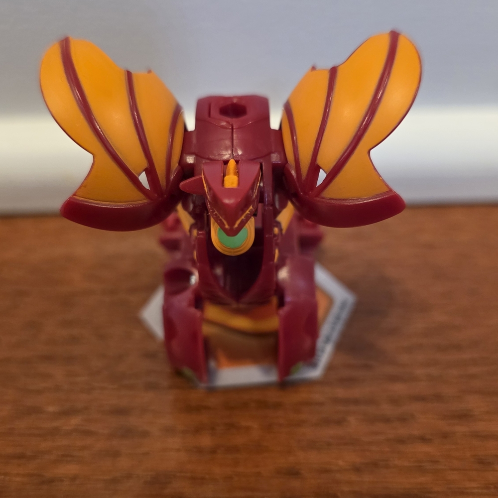 Mystical Dragon Action Figure - Maroon and Gold